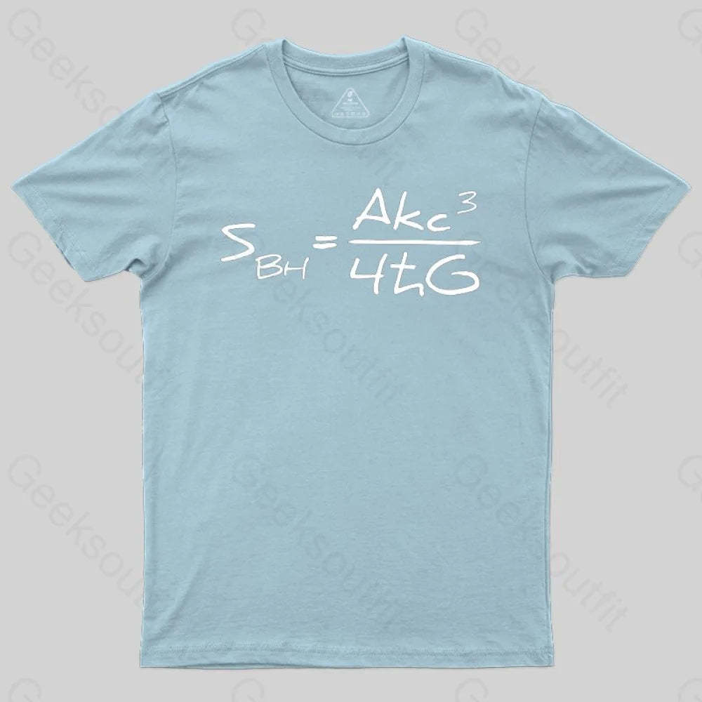 Entropy Formula T-shirt - Geeksoutfit