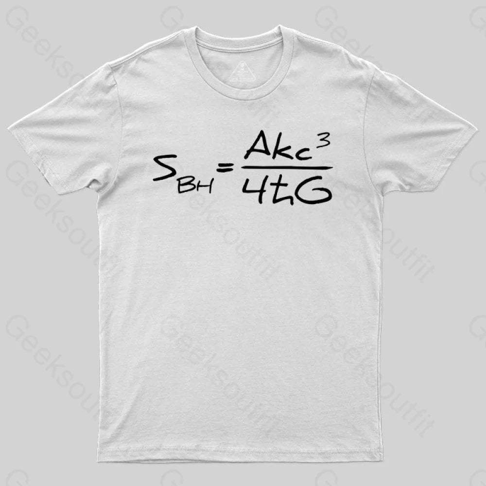 Entropy Formula T-shirt - Geeksoutfit