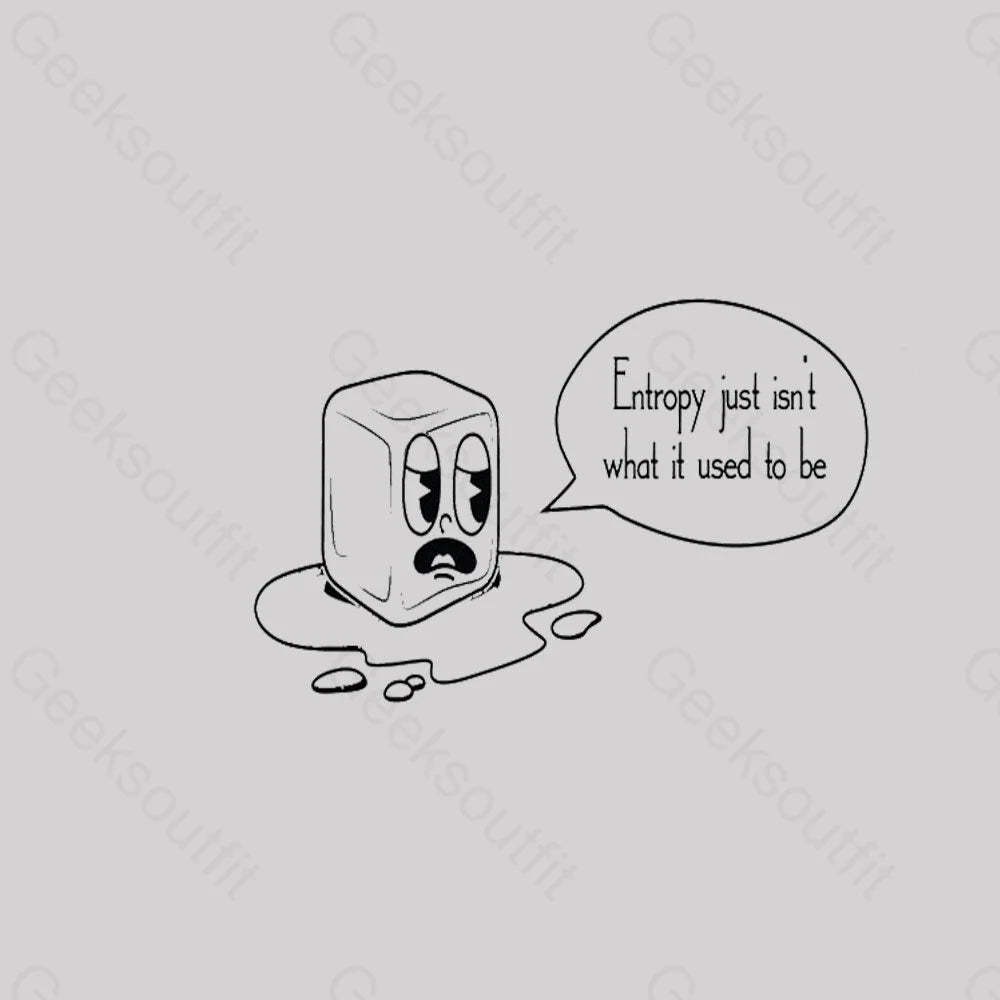 Entropy Just Isn’t What It Used To Be Geek T-Shirt