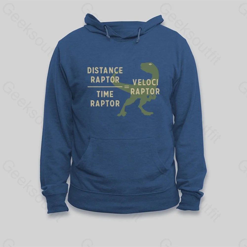 Equations Of Motion Science Velociraptor Hoodie - Geeksoutfit