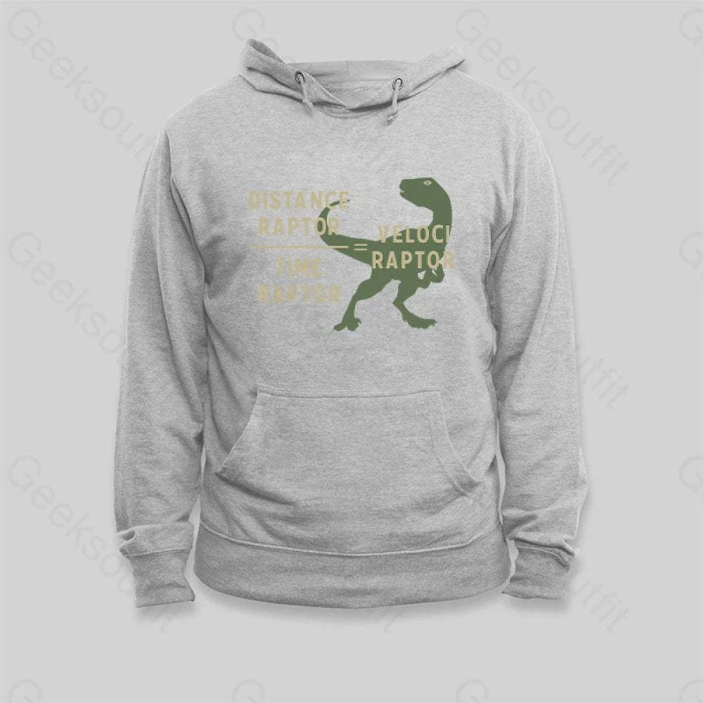 Equations Of Motion Science Velociraptor Hoodie - Geeksoutfit