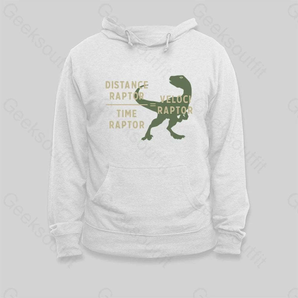 Equations Of Motion Science Velociraptor Hoodie - Geeksoutfit