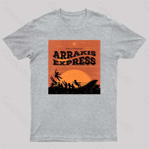 Eraschi Express Nerd T-Shirt Grey / S