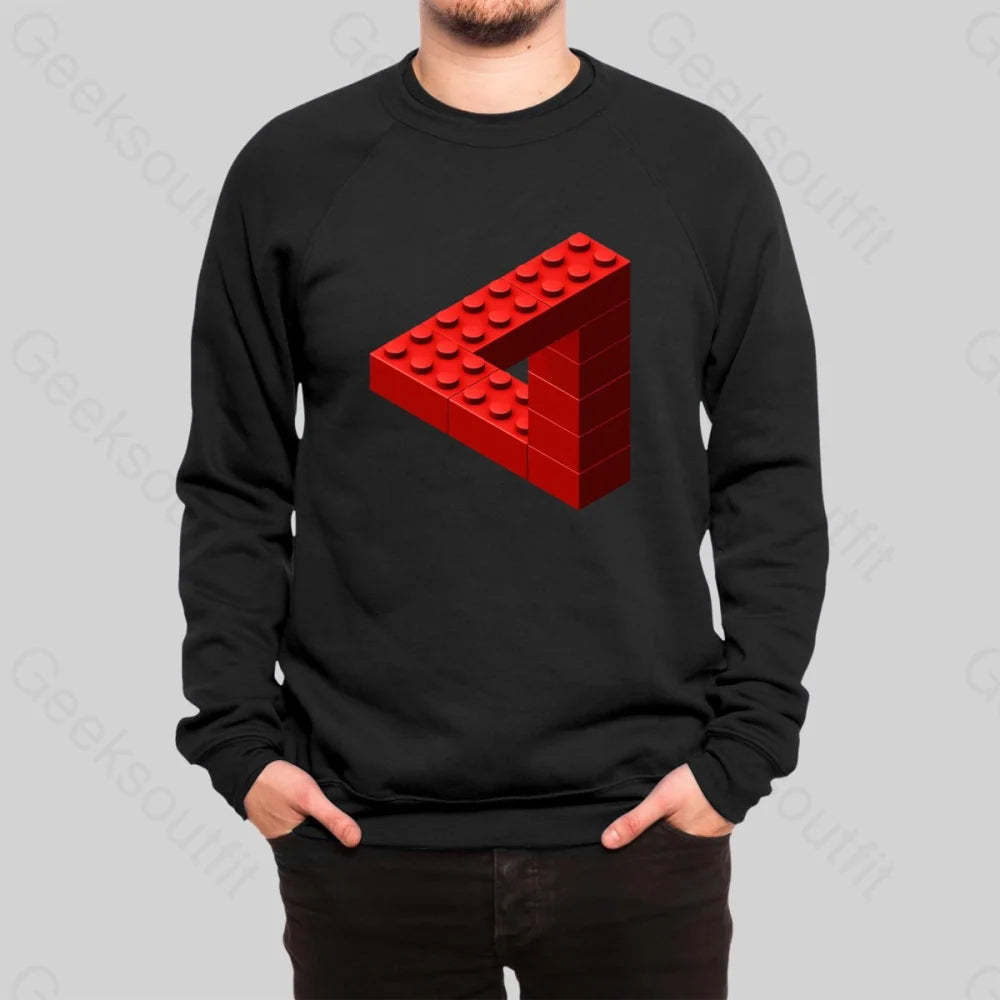 Escher Toy Bricks Sweatshirt - Geeksoutfit