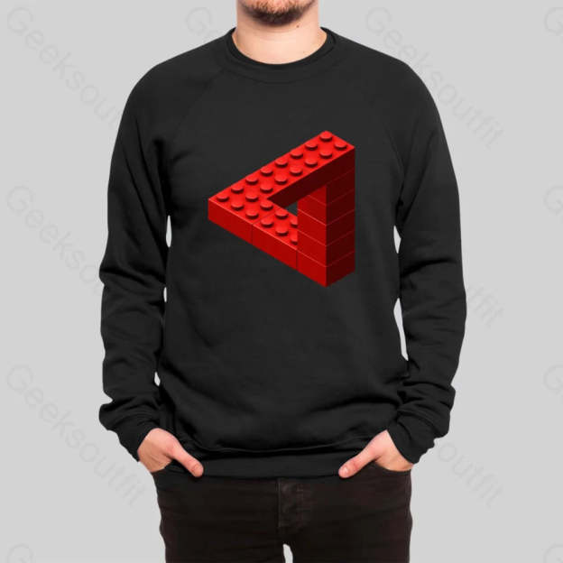 Escher Toy Bricks Sweatshirt - Geeksoutfit