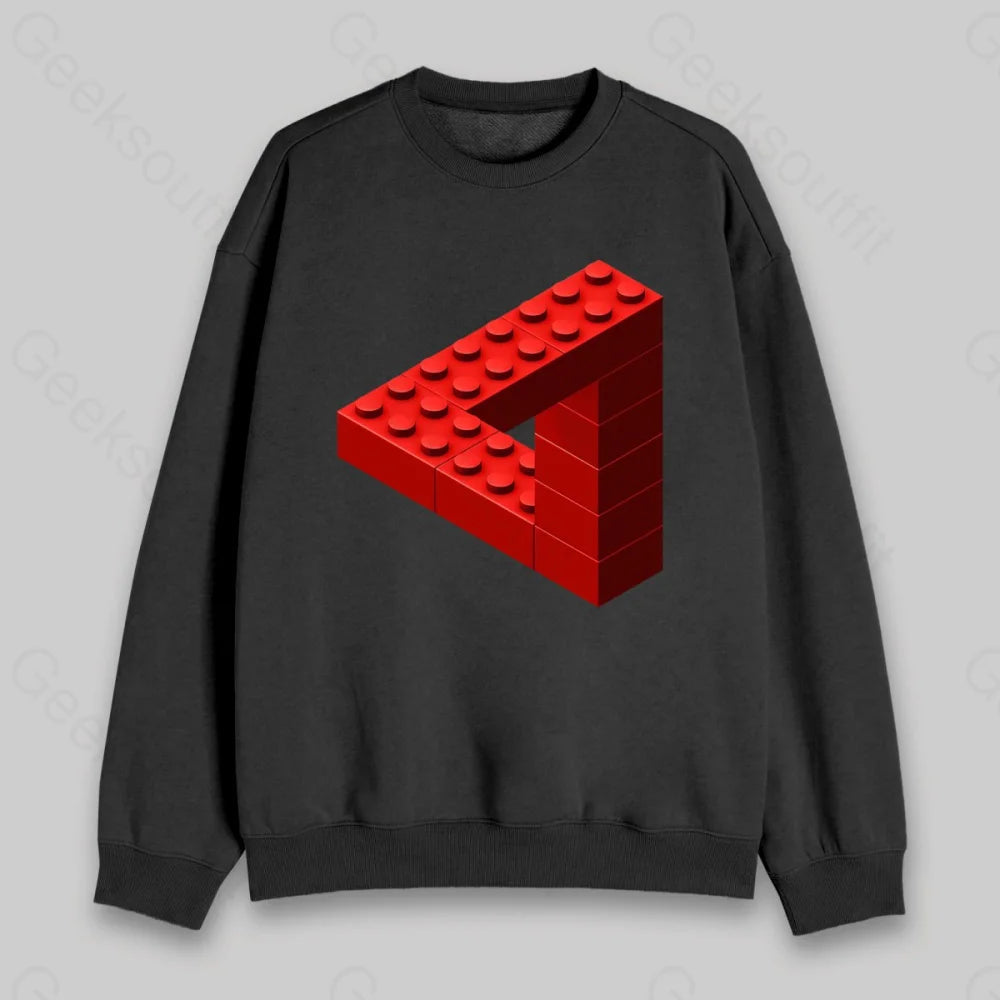 Escher Toy Bricks Sweatshirt - Geeksoutfit