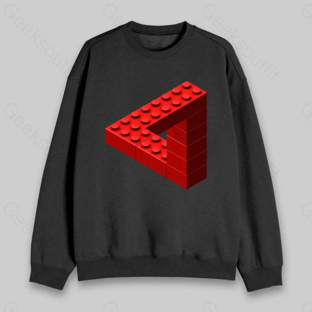 Escher Toy Bricks Sweatshirt - Geeksoutfit