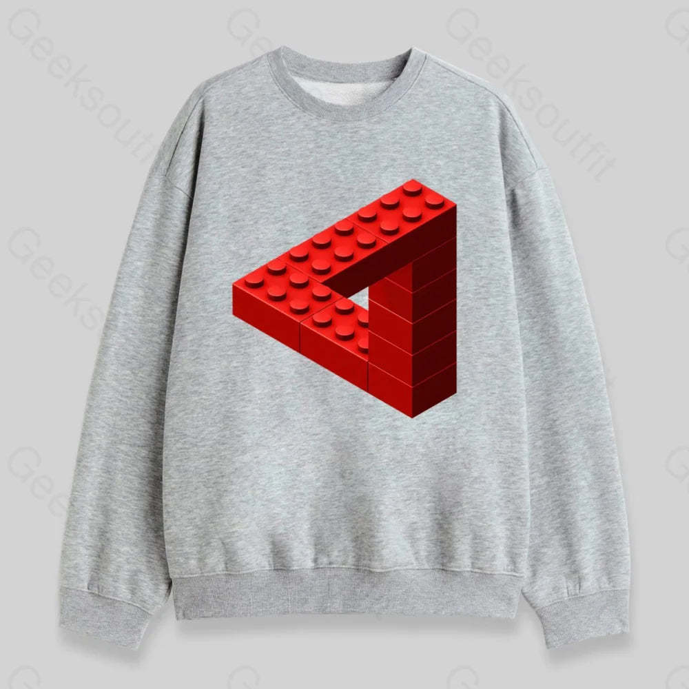 Escher Toy Bricks Sweatshirt - Geeksoutfit
