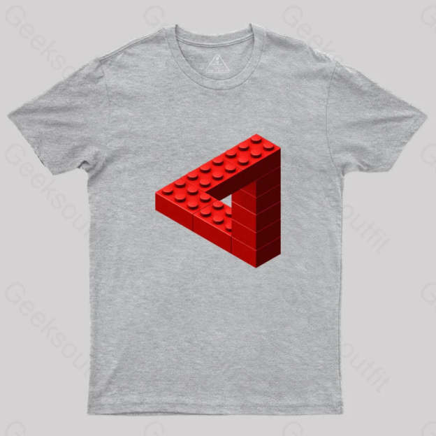 Escher Toy Bricks T-Shirt Grey / S