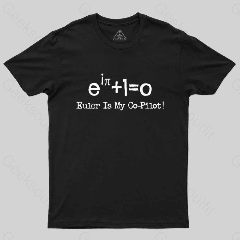 Euler Math Equation T-Shirt Black / S