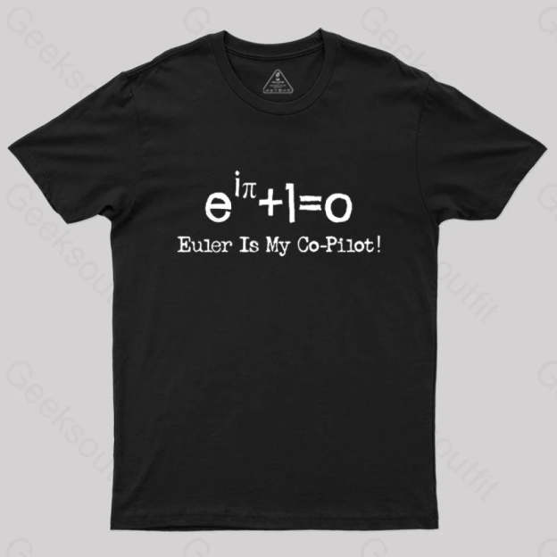 Euler Math Equation T-Shirt Black / S