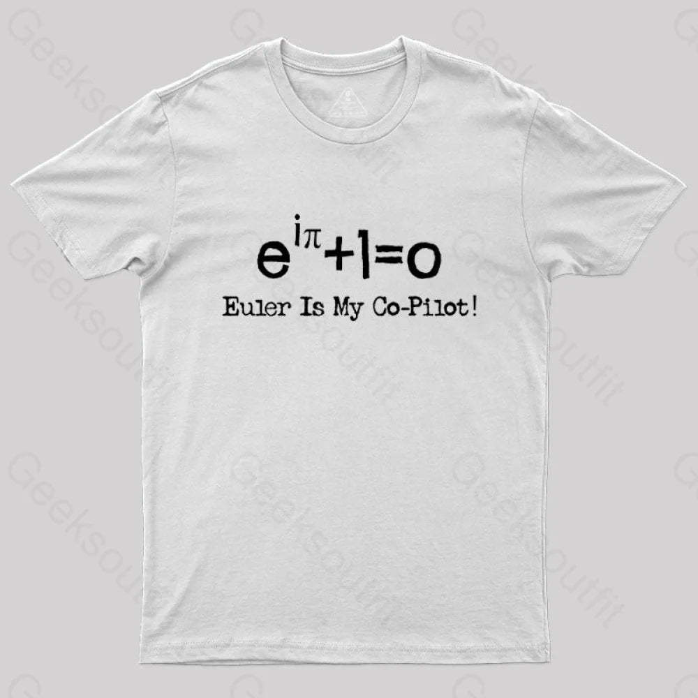 Euler Math Equation T-Shirt White / S