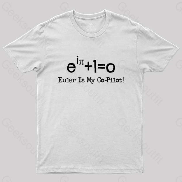 Euler Math Equation T-Shirt White / S