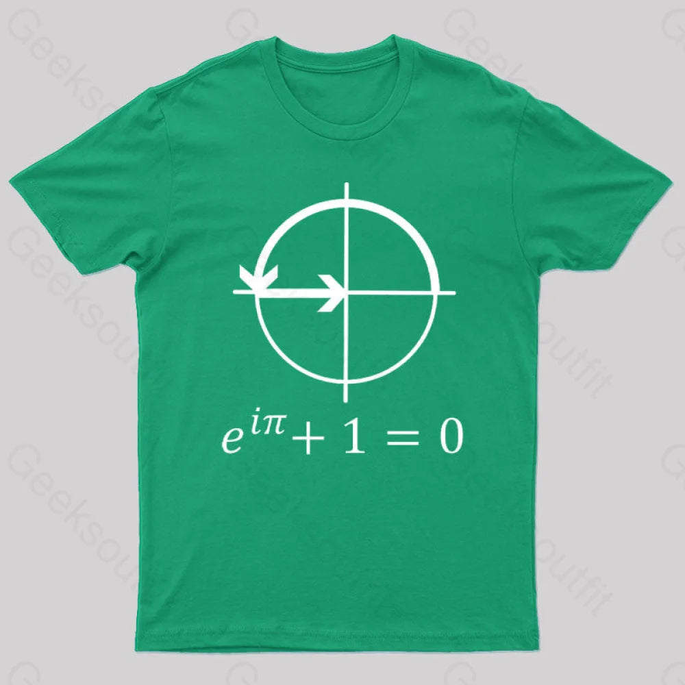Euler’s Identity Geek T-Shirt Green / S