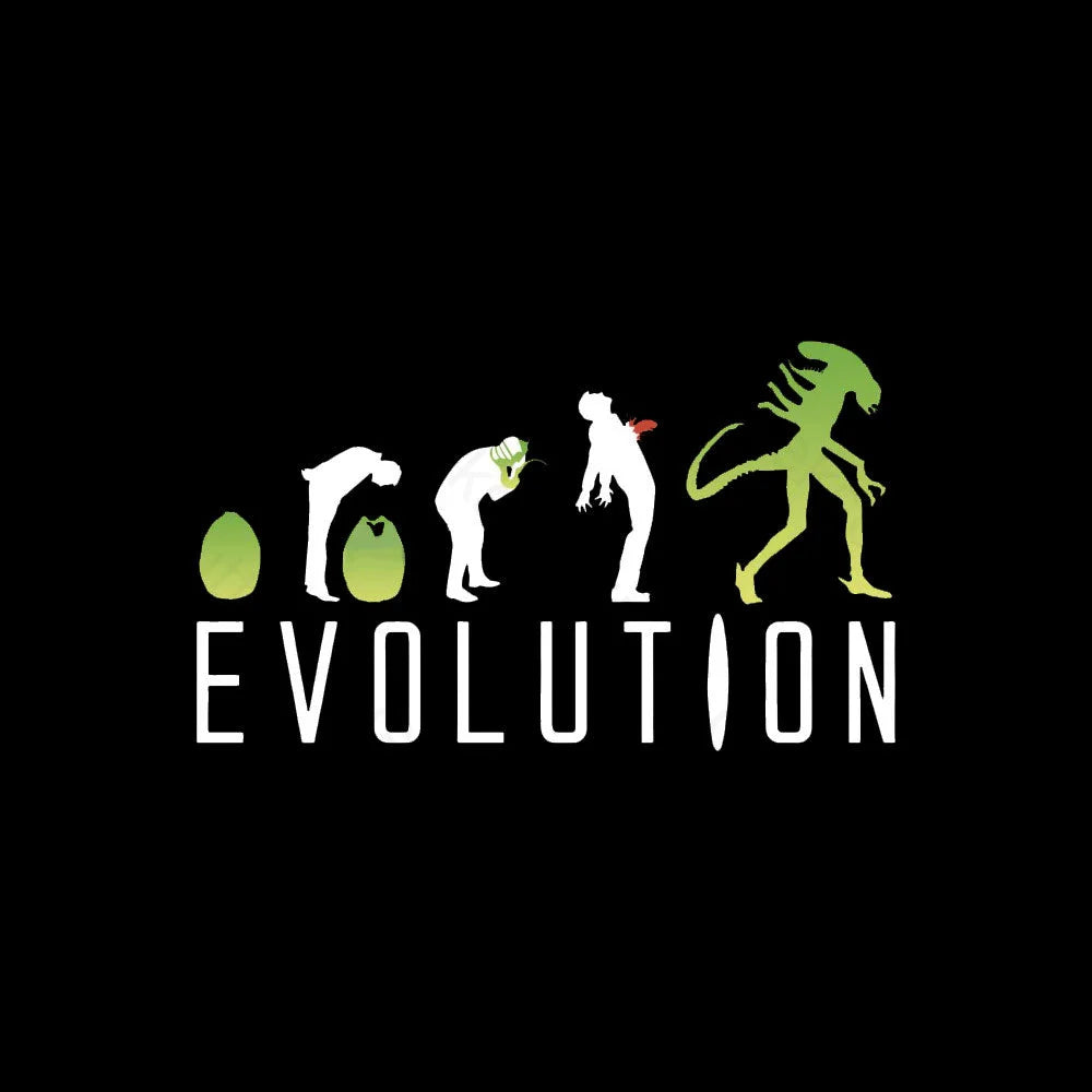 Evolution Of An Alien Nerd T-Shirt