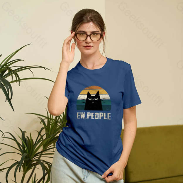 Ew People Funny Cat Geek T-Shirt
