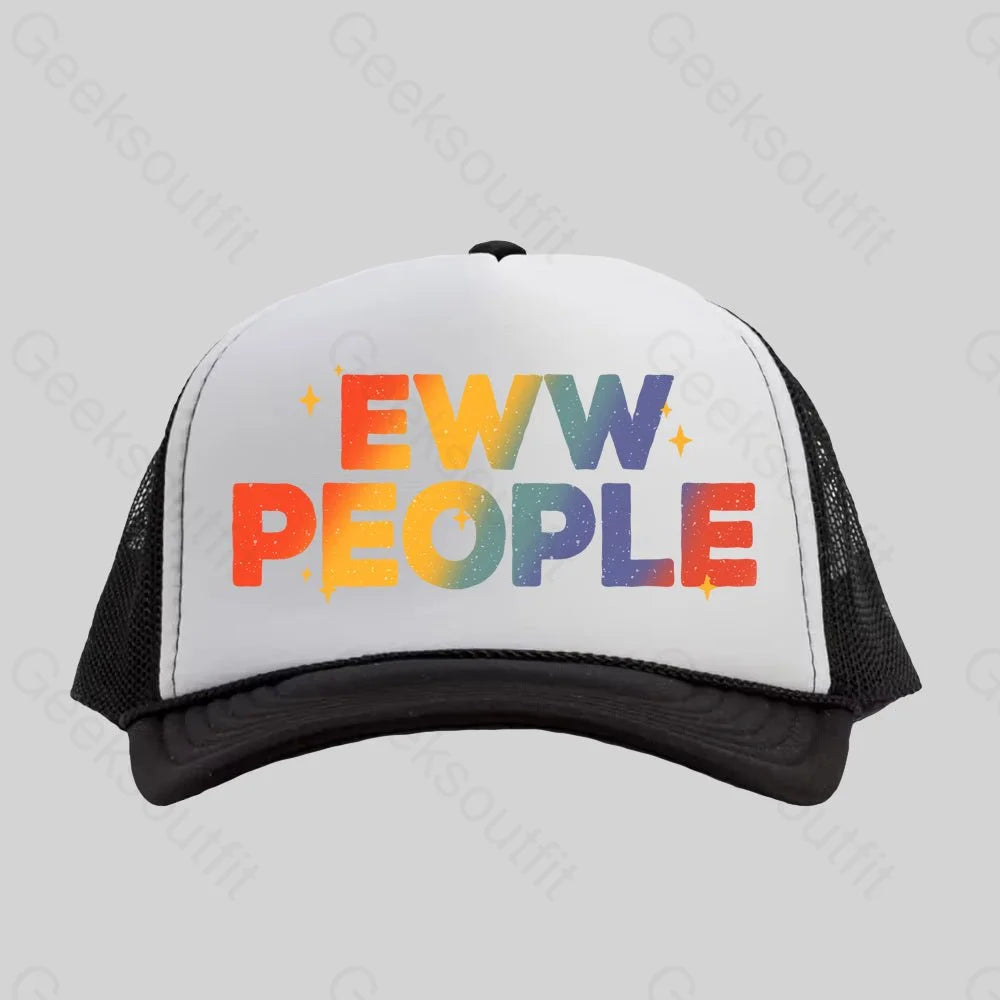 Eww People Trucker Hat - Geeksoutfit