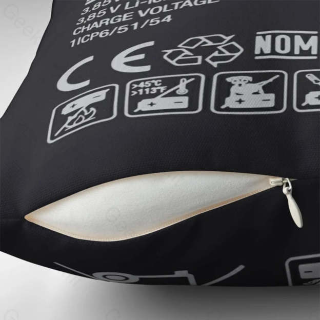 Exploding Battery Explosive Lithium Pillowcase