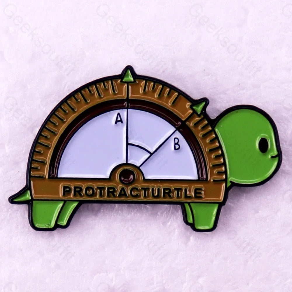 Extended Turtle Math Fun Pins
