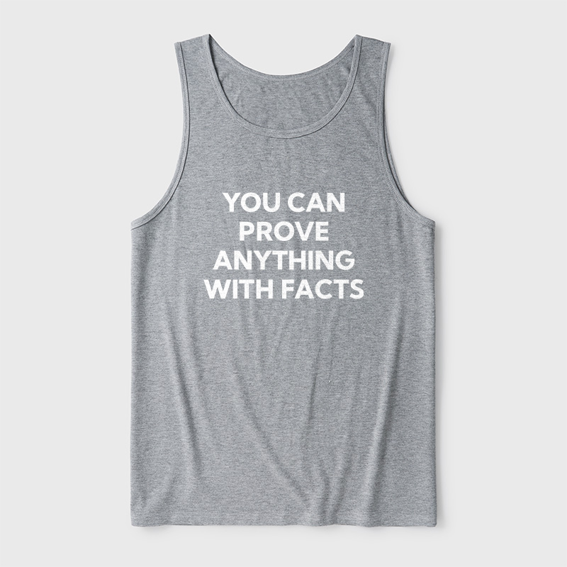 You Can Prove Anything With Facts Ultra Soft Heather Tank