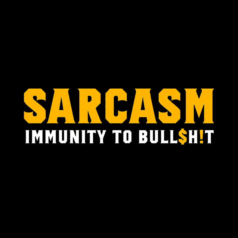 Sarcasm Immunity To Bull$H!T Geek T-Shirt