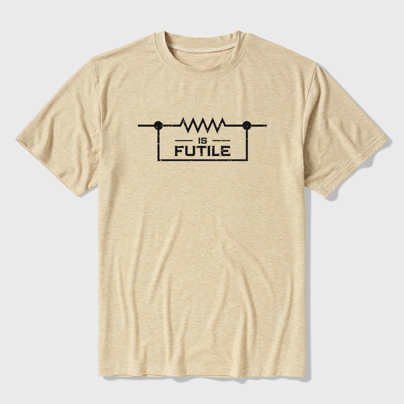 Funny Engineer Resistor Geek Science Ultra Soft Heather Tee