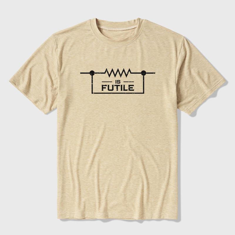 Funny Engineer Resistor Geek Science Ultra Soft Heather Tee