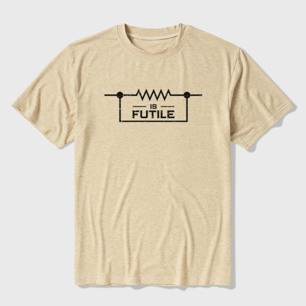 Funny Engineer Resistor Geek Science Ultra Soft Heather Tee