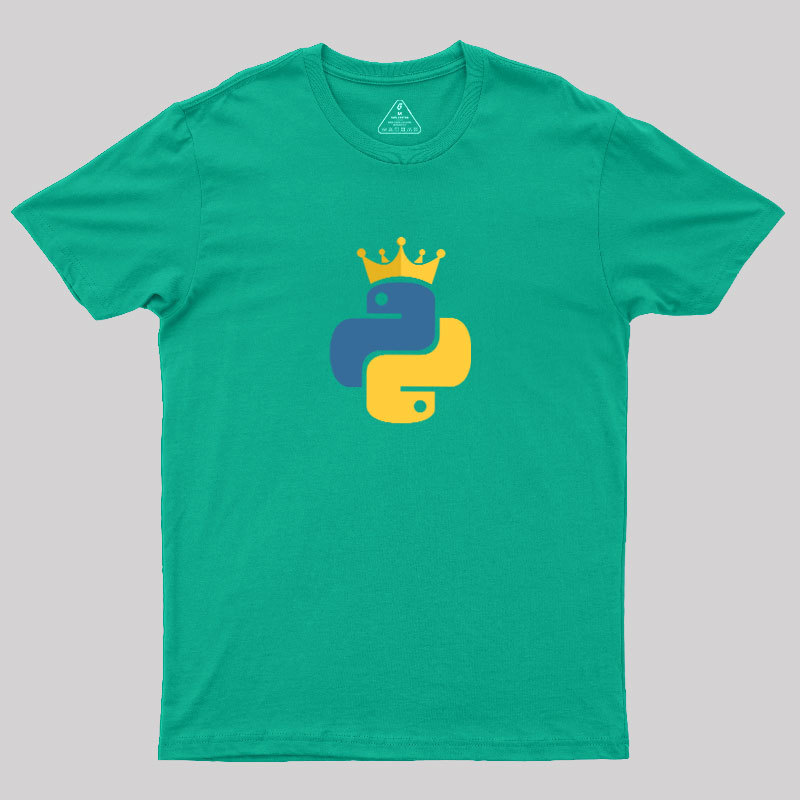 Python King Geek T-Shirt