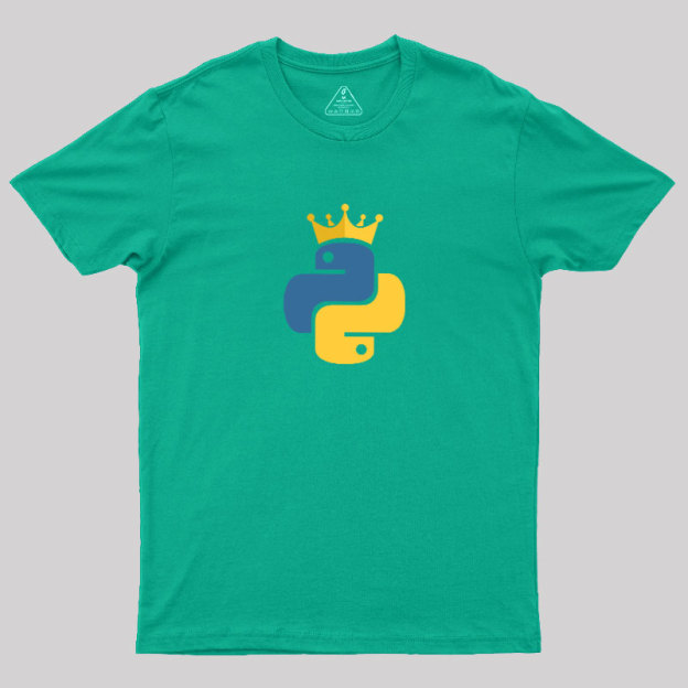 Python King Geek T-Shirt