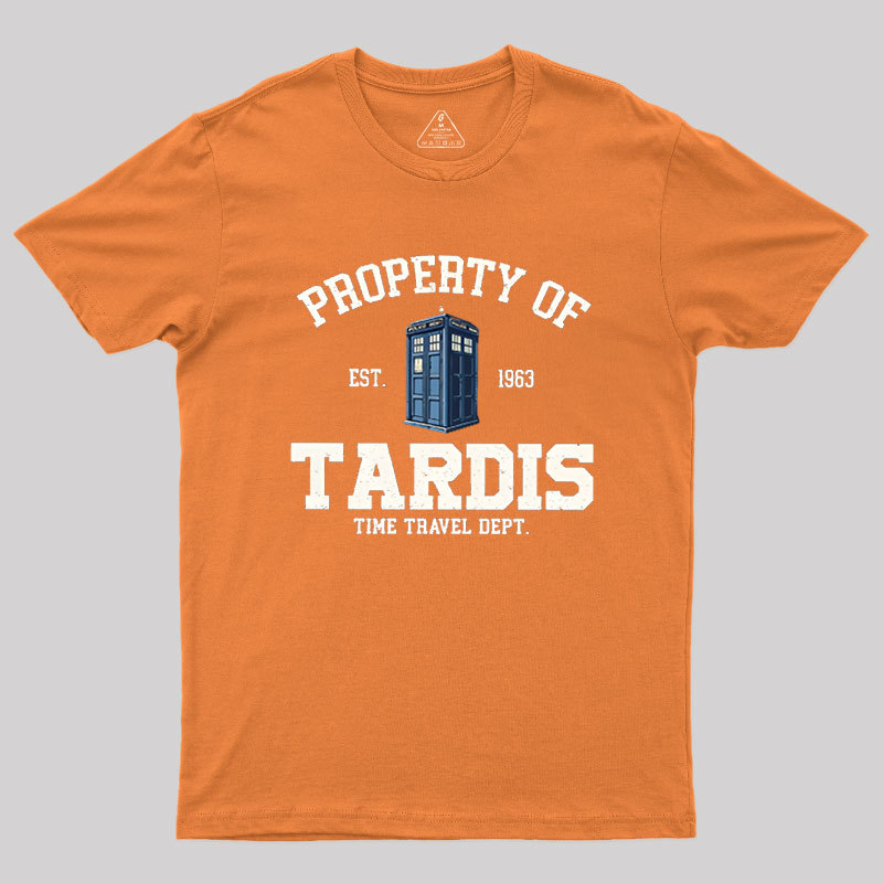 Property of Tardis Geek T-Shirt