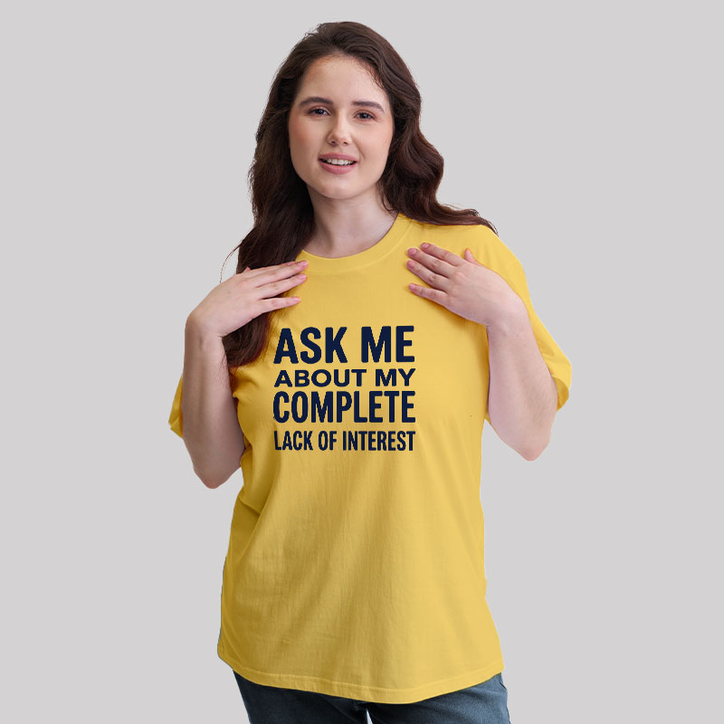 Interest Not Found Geek T-Shirt