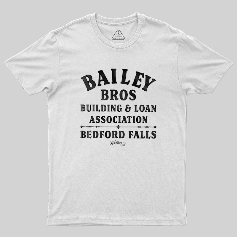 Bailey Bros Bedford Falls Geek T-Shirt