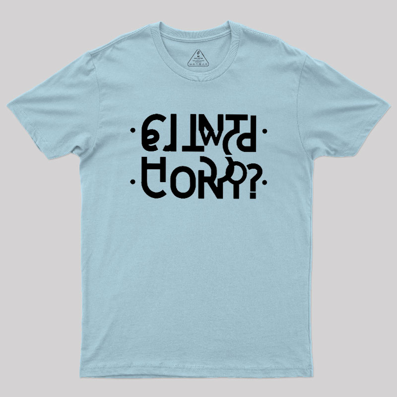 Secret Message Geek T-Shirt