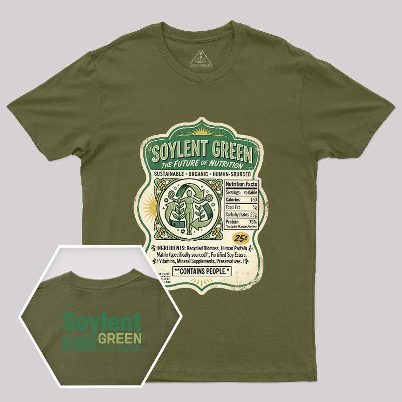 Project Green Meal Vintage Geek T-Shirt