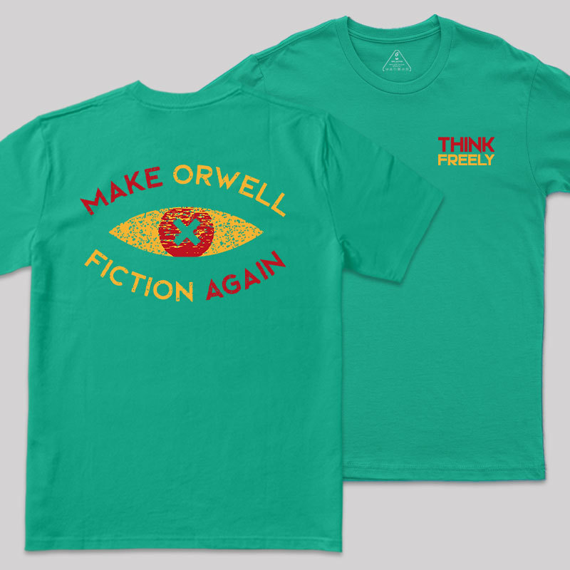 Think Freely Orwell Reimagined Geek T-Shirt