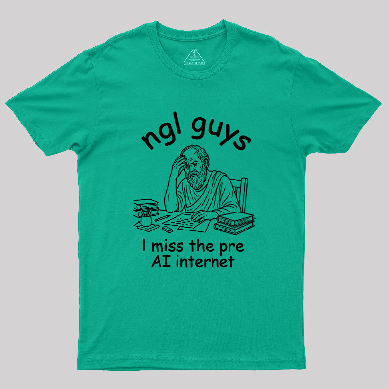 Digital Nostalgia Geek T-Shirt