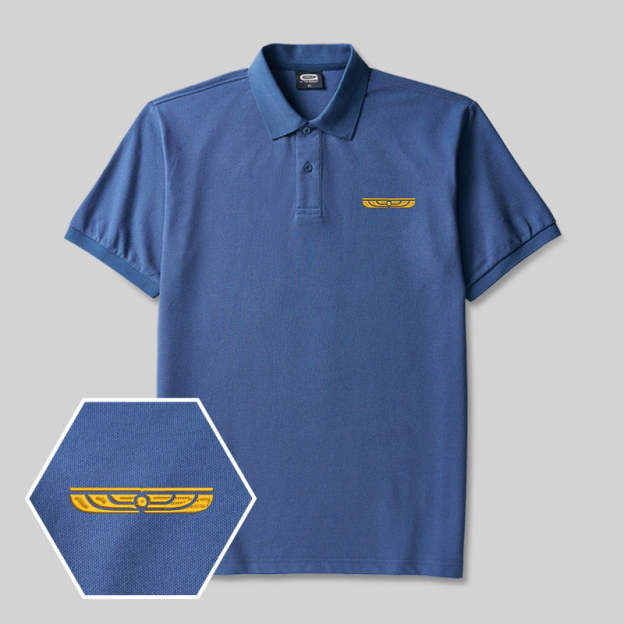 Nostromo Geek Embroidered Polo Shirts