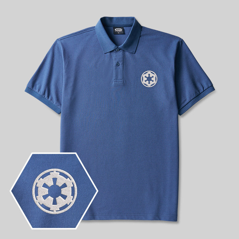 Wheel Smart Controller Geek Embroidered Polo Shirts