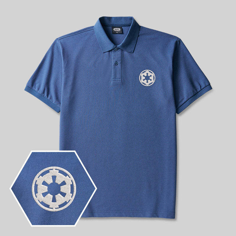 Wheel Smart Controller Geek Embroidered Polo Shirts