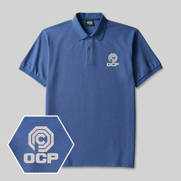 OCP Geek Embroidered Polo Shirts