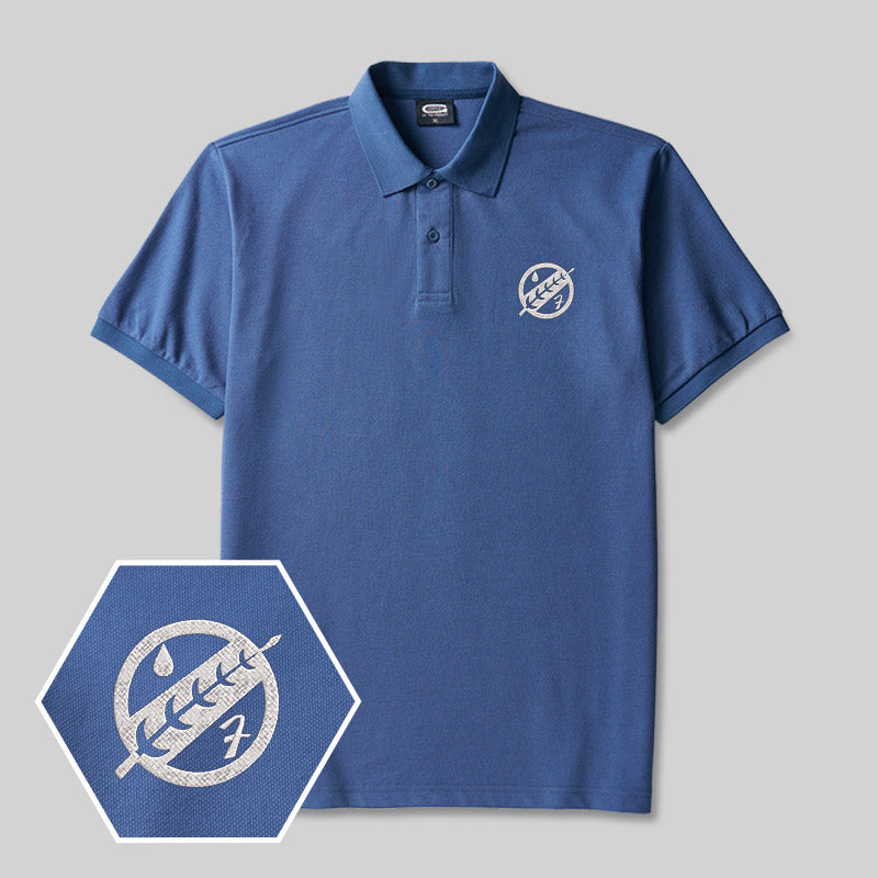 Mandalorian Mark  Geek Embroidered Polo Shirts