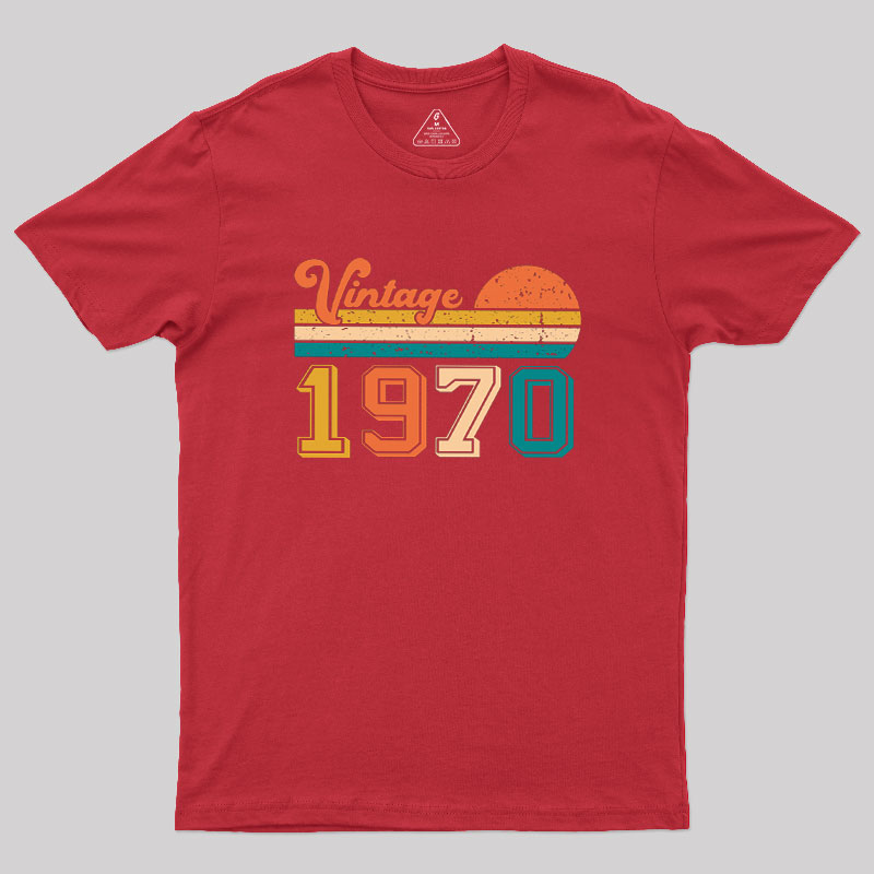 Vintage 1970 Geek T-Shirt