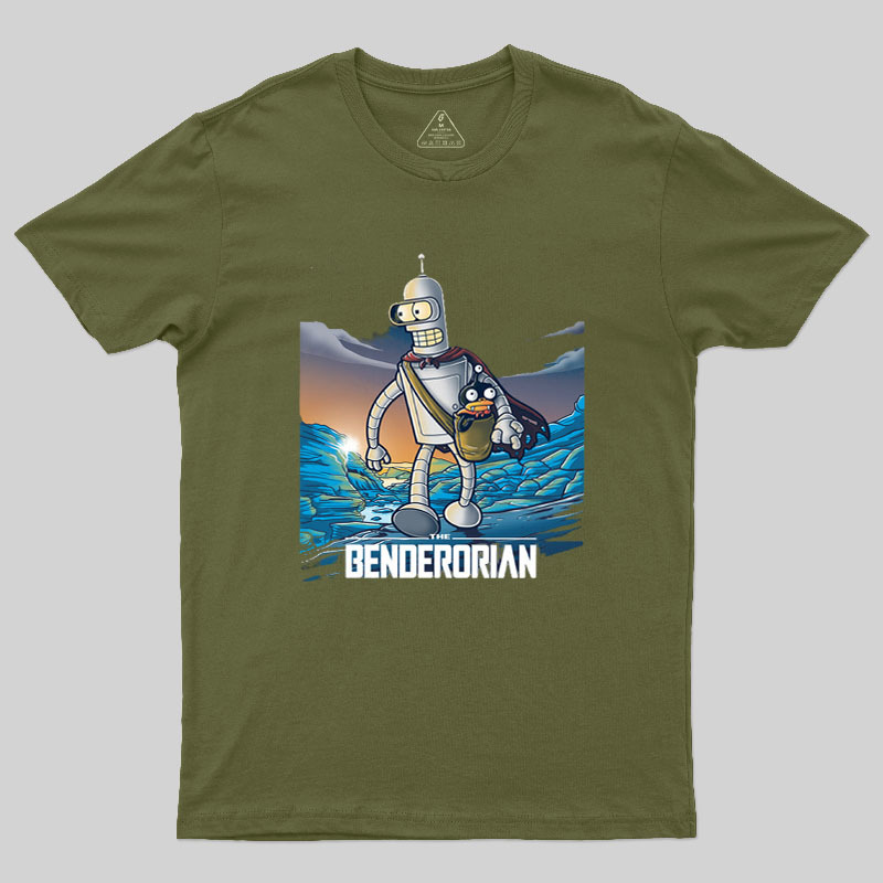 The Benderorian Poster Geek T-Shirt