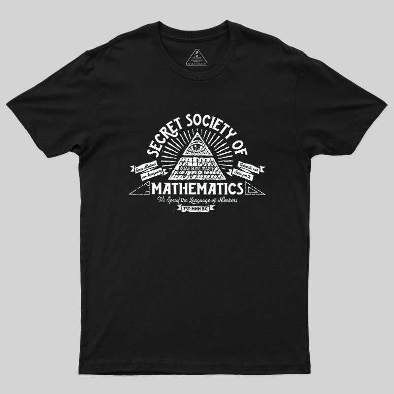 Illumathnati - Secret Society of Math Geek T-Shirt