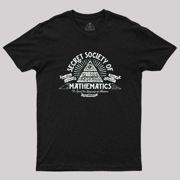 Illumathnati - Secret Society of Math Geek T-Shirt