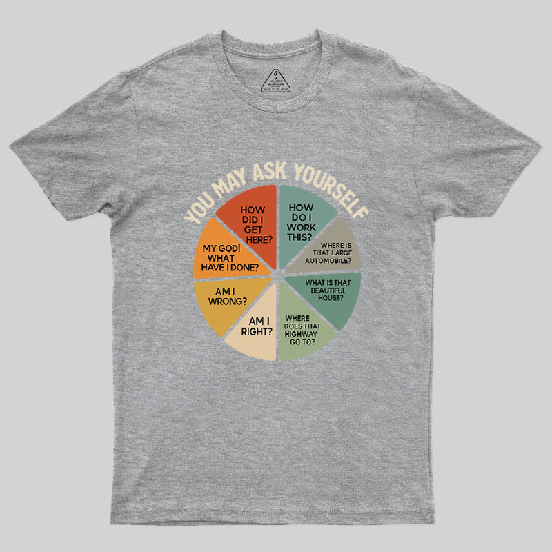 You May Ask Yourself Vintage Geek T-Shirt