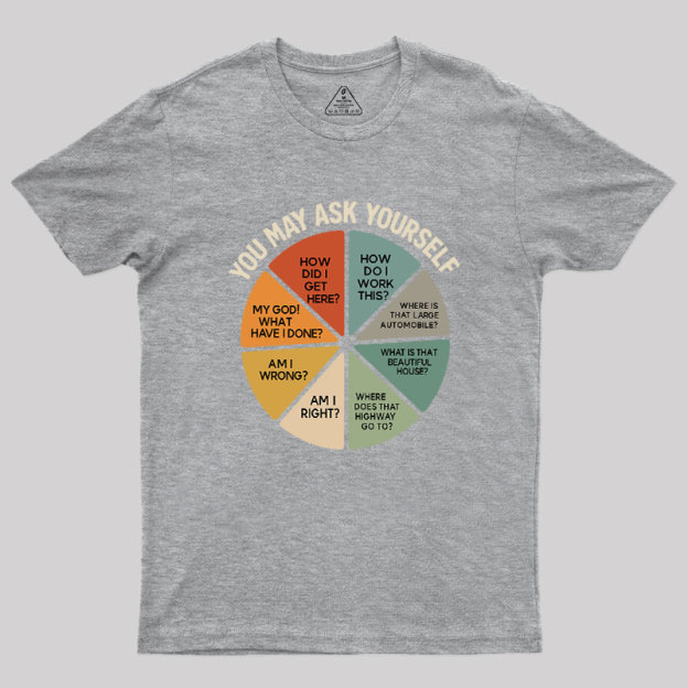You May Ask Yourself Vintage Geek T-Shirt
