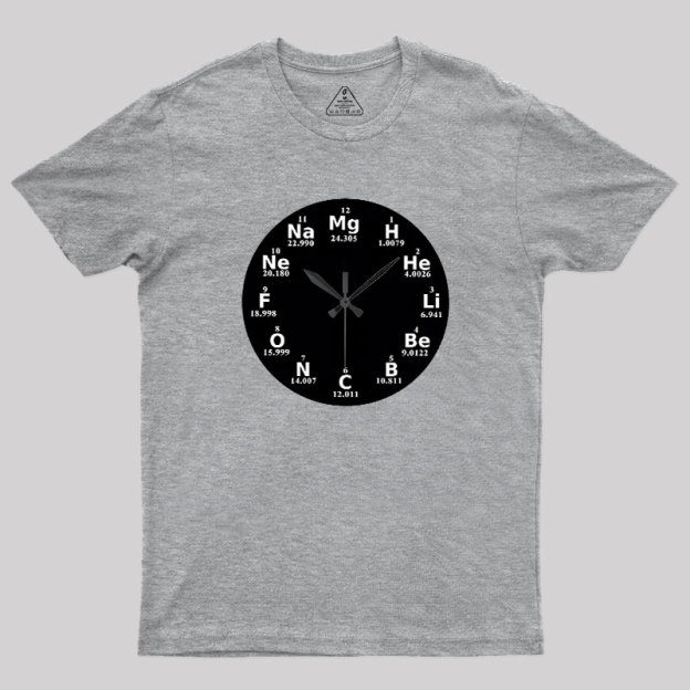 Periodic Table Science Elements Geek T-Shirt