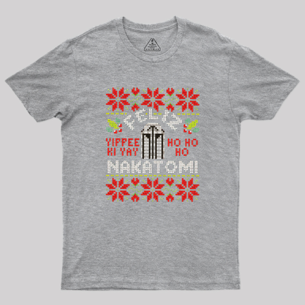 Feliz Nakatomi Sweater Geek T-Shirt